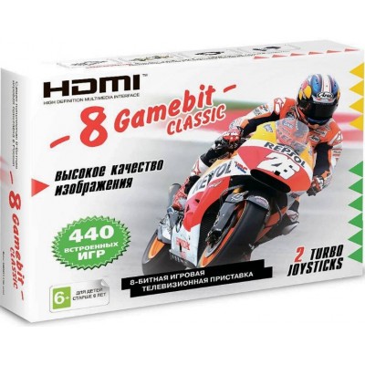 Приставка 8gamebit Classic HDMI (440 игр) mini